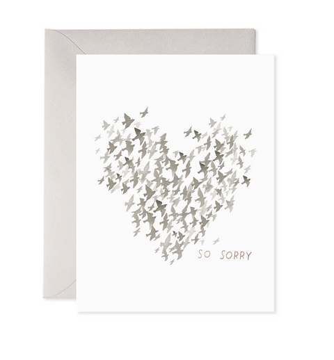 Starlings Condolence Card