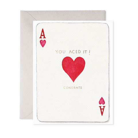 Aced It - Congrats Card