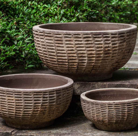 Lattice Basket Planter