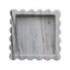 Marble Scalloped Tray