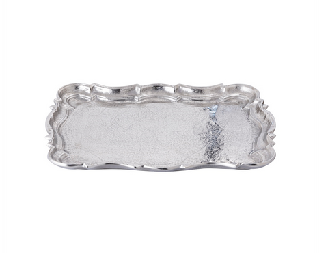 Aluminum Baroque Tray