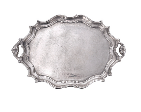 Aluminum Baroque Tray