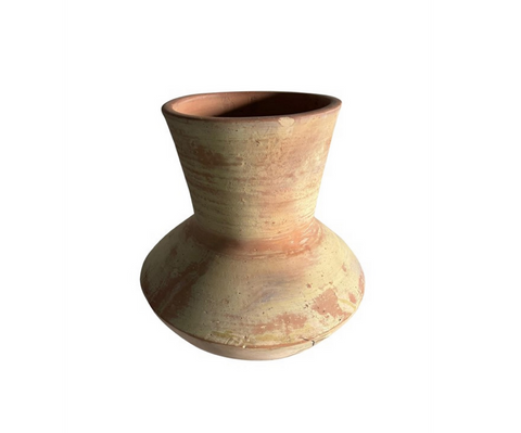 Wide Mouth Terracotta Vase