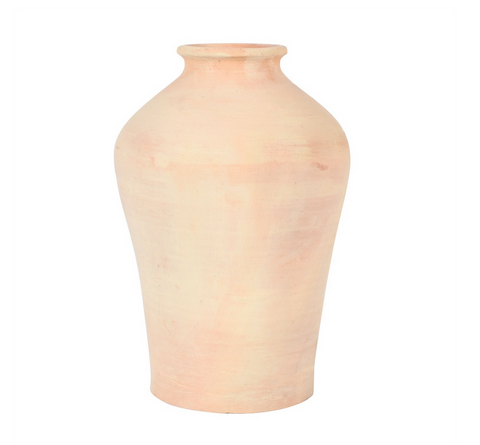 Tapered Terracotta Vase