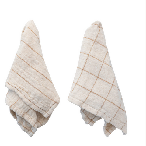 Two-Sided Cotton Double Cloth Napkins