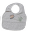 Embroidered Cotton & Linen Bib