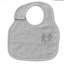Embroidered Cotton & Linen Bib