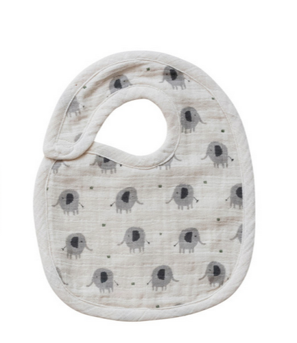 Cotton Double Cloth Bib with Pattern