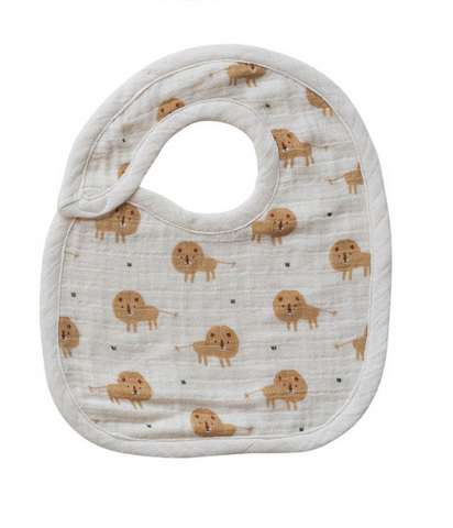Cotton Double Cloth Bib with Pattern