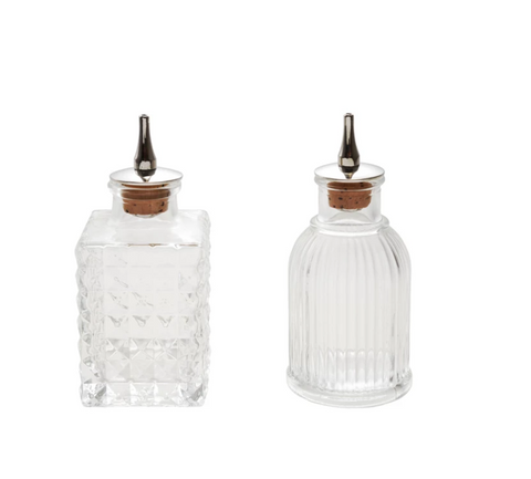 2 oz. Glass Bitters Bottle with Spout