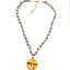 Cross Heart Drop Necklace
