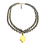 Double Chain Cross Necklace