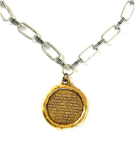 Serenity Prayer Necklace