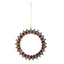 Jewel Tone Gem Wreath Ornament
