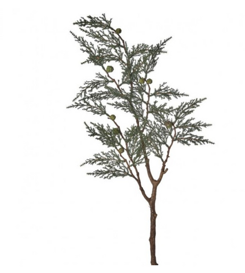 34" Berried Cedar Spray