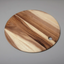 Acacia Round Board with Tapered Edge
