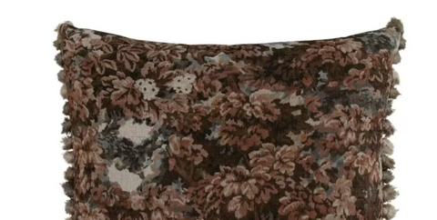 Rose Flourish Lumber Pillow