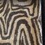 Swirly Bark / Mohair Graphite Kidney Pillow