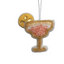 Beaded Fabric Cocktail Ornament