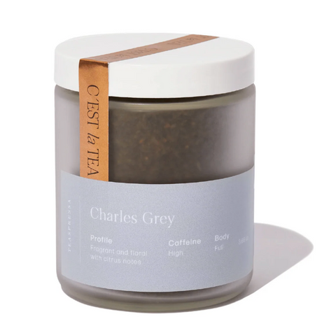 Charles Grey Tea Jar