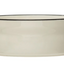 17 oz./2 Cup Stoneware Pet Bowl with Black Rim