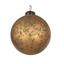 Marbled Bronze Glass Ornament