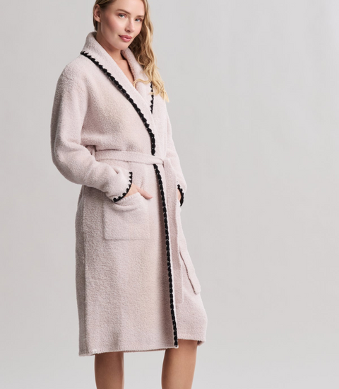 CozyChic Blanket Stitch Robe