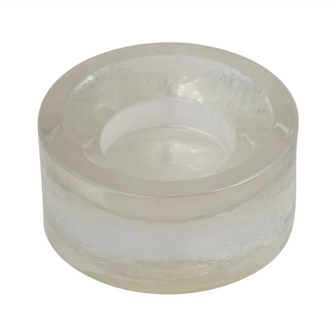 Pressed Glass Tealight Holder