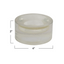 Pressed Glass Tealight Holder