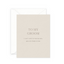 To My Groom Card