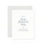 First Father's Day Card