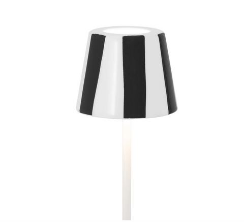 Micro Lido Stripe Ceramic Shade