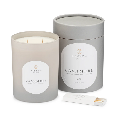 Cashmere Double Wick Candle