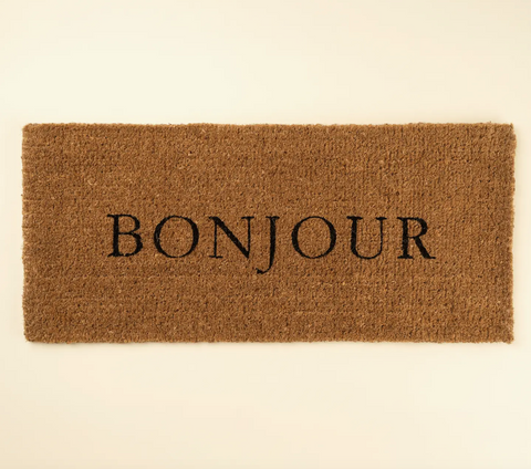 Bonjour Doormat