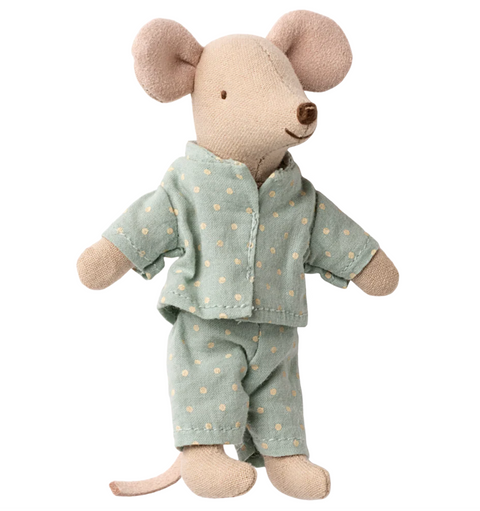 Little Brother Mouse in Matchbox Bed