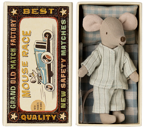 Big Brother Mouse in Matchbox Bed