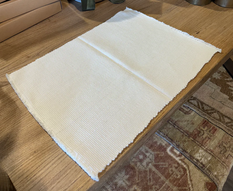Faja 01 Placemat - Ecru