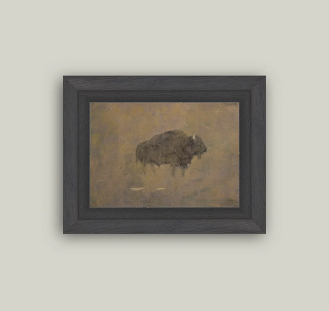 Buffalo in Sandstorm