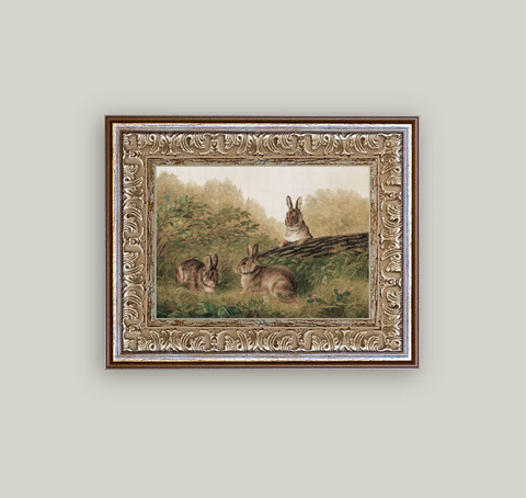Rabbits on a Log