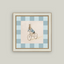 Checkered Biking Bunny