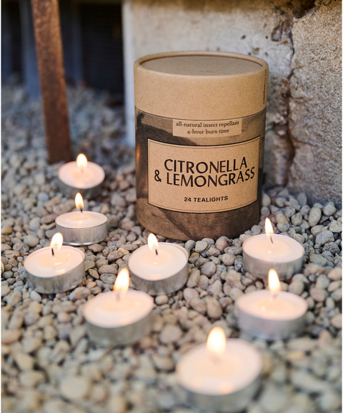 Citronella and Lemongrass Tealights