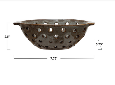 Stoneware Berry Bowl