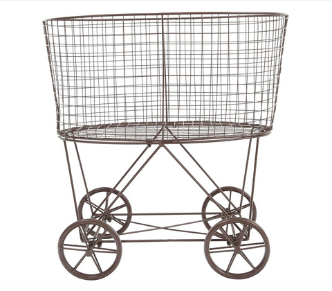 Laundry Basket on Wheels