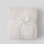 Cozychic Cotton Tonal Plaid Throw - Cream