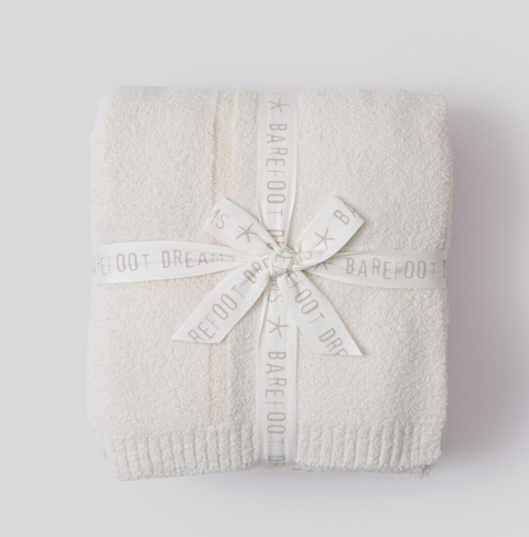 Cozychic Cotton Tonal Plaid Throw - Cream