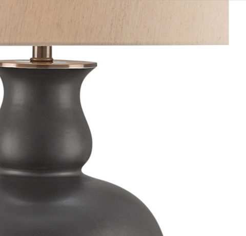 Ultimo Black Table Lamp