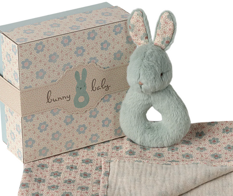 Rabbit Rattle Set