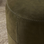 Camino Round Leather Ottoman