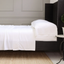 King Bamboo Sateen Sheet Set - White