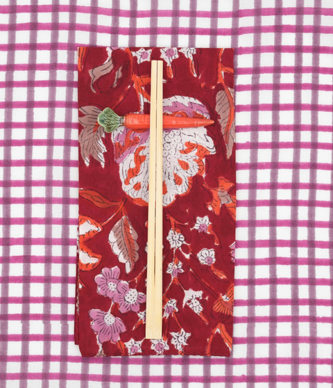 Clivia Burnt Napkins